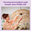 Philips LED lamp E27 | Peer A60 | Filament | 2700K | 7W (60W) 6 stuks LPH04841 - 3