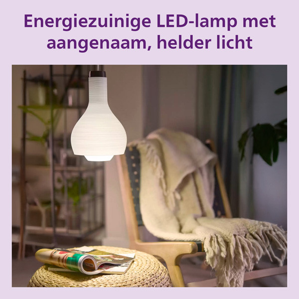 Philips LED lamp E27 | Peer A60 | Filament | 2700K | 7W (60W) 6 stuks LPH04841 - 4