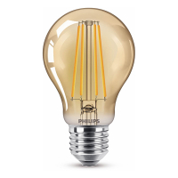 Philips LED lamp E27 | Peer A60 | Filament | Goud | 1800K | 7W (40W)  LPH03306