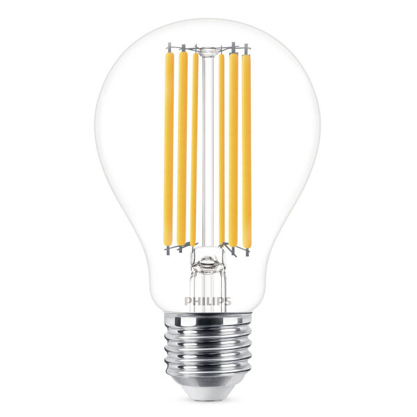 Philips LED lamp E27 | Peer A60 | Filament | Helder | 2700K | 13W (120W)  LPH02319 - 1