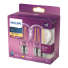 Philips LED lamp E27 | Peer A60 | Filament | Helder | 2700K | 5.9W (60W) | 2 stuks LPH04240 - 3