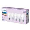 Philips LED lamp E27 | Peer A60 | Mat | 2700K | 8W (60W) | 5 stuks LPH04990 - 1
