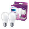 Philips LED lamp E27 | Peer A60 | Mat | 4000K | 7.8W (75W) | 2 stuks LPH04986 - 1