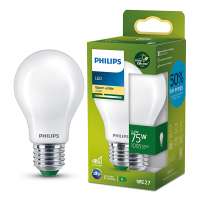 Philips LED lamp E27 | Peer A60 | Ultra Efficient | Mat | 2700K | 5.2W (75W) LPH04135