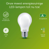 Philips LED lamp E27 | Peer A60 | Ultra Efficient | Mat | 4000K | 2.3W (40W) LPH04133 - 2