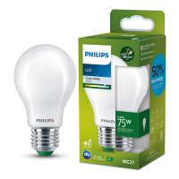 Philips LED lamp E27 | Peer A60 | Ultra Efficient | Mat | 4000K | 5.2W (75W) LPH04137