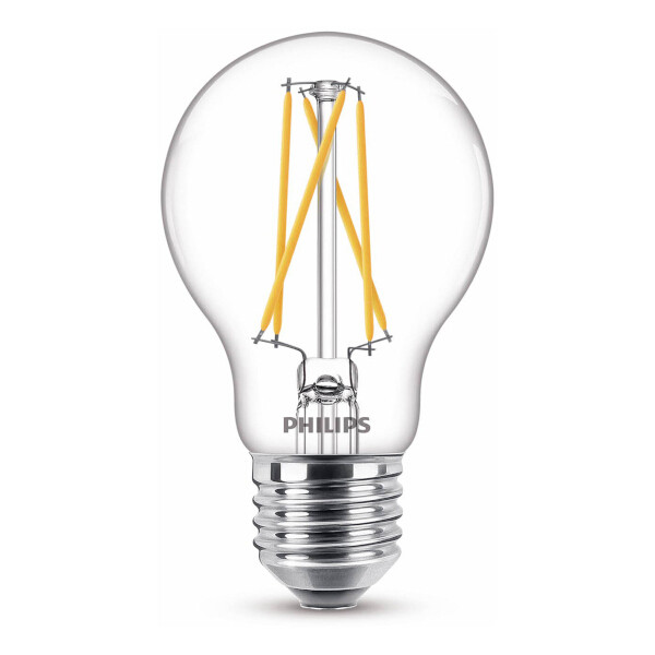 Philips LED lamp E27 | Peer A60 | WarmGlow | Filament | 2200-2700K | Dimbaar | 5W (60W)  LPH02284 - 1