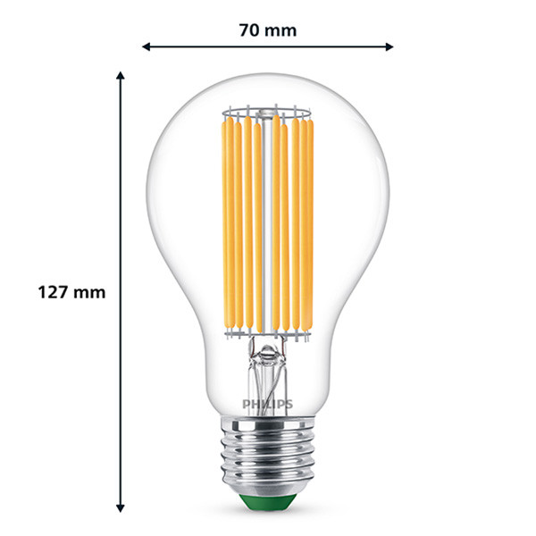 Philips LED lamp E27 | Peer A67 | Ultra Efficient | Filament | 3000K | 5.2W (75W)  LPH02883 - 6
