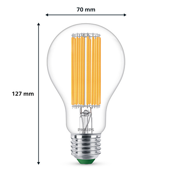 Philips LED lamp E27 | Peer A67 | Ultra Efficient | Filament | 3000K | 7.3W (100W) LPH02887 - 6