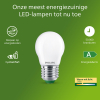 Philips LED lamp E27 | UltraEfficient | Kogel P45 | Mat | 2700K | 1.2W (25W) LPH04571 - 2