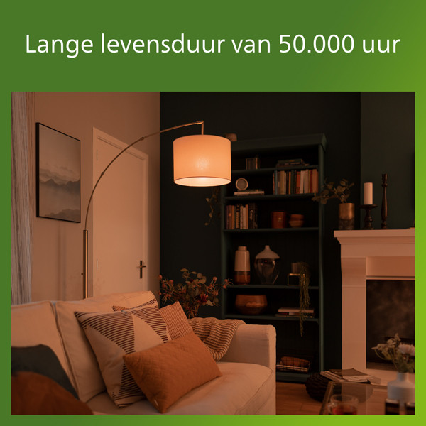 Philips LED lamp E27 | UltraEfficient | Peer A60 | Filament | 2700K | 4W (60W) | 6 stuks LPH03972 - 6
