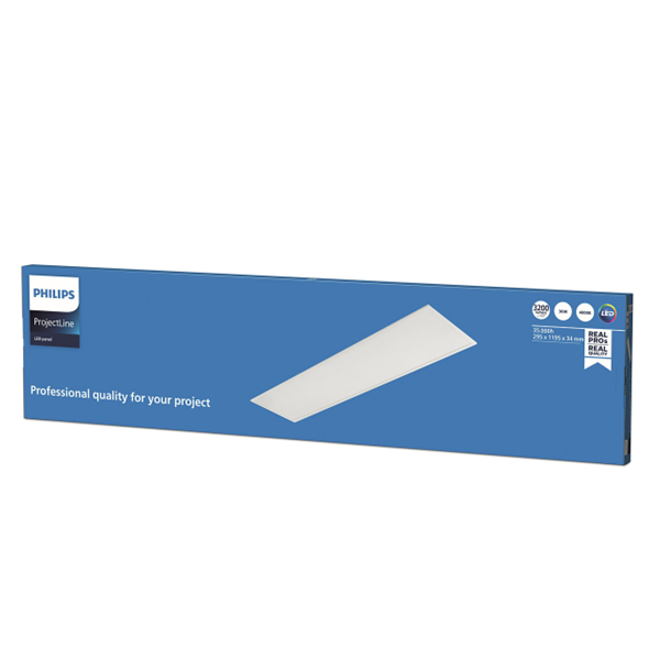 Philips LED paneel 30x120 cm | Projectline | 4000K (840) | 3200 lumen | UGR22 | 36W LPH03627 - 2