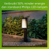 Philips Lantaarn | Ultra Efficient | Avendale | Bewegingssensor | 2700K | IP44 | 4.3W | Zwart LPH05144 - 3