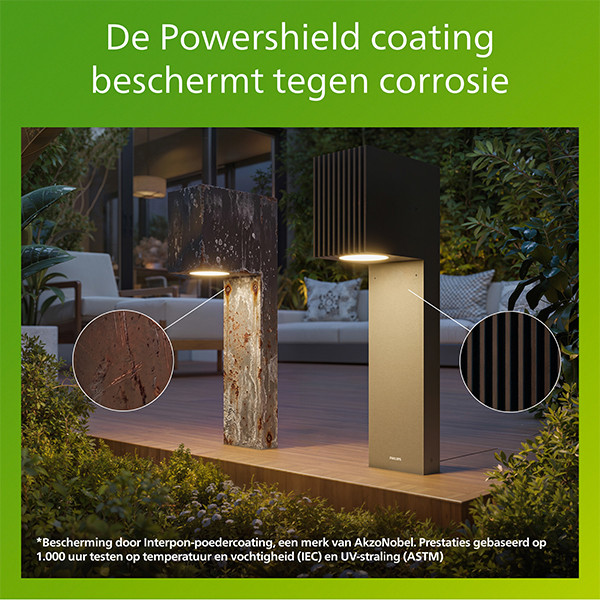Philips Lantaarn | Ultra Efficient | Voro | 2700K | IP44 | 4.3W | Antraciet LPH05142 - 5