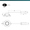 Philips Led inbouwspot | Rond | 2700K | Wit | Ø 68 mm | IP20 | 5W | 3 stuks LPH04081 - 3