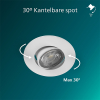 Philips Led inbouwspot | Rond | 2700K | Wit | Ø 68 mm | IP20 | 5W | 3 stuks LPH04081 - 7