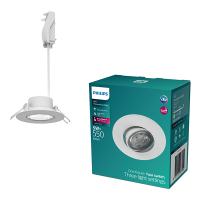 Philips Led inbouwspot | Rond | 4000K | Wit | Ø 68 mm | IP20 | 5W LPH04084