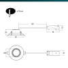 Philips Led inbouwspot | Rond | 4000K | Wit | Ø 68 mm | IP20 | 5W LPH04084 - 3