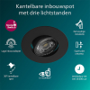 Philips Led inbouwspot | Rond | 4000K | Zwart | Ø 68 mm | IP20 | 5W LPH04082 - 2