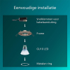 Philips Led inbouwspot | Rond | Nikkel | Ø 68 mm | GU10 fitting | IP20 | 3 stuks LPH04069 - 5