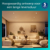 Philips Led inbouwspot | Rond | Nikkel | Ø 68 mm | GU10 fitting | IP20 | 3 stuks LPH04069 - 6