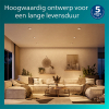 Philips Led inbouwspot | Rond | Nikkel | Ø 68 mm | GU10 fitting | IP20 | 5 stuks LPH04063 - 6