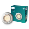 Philips Led inbouwspot | Rond | Nikkel | Ø 68 mm | GU10 fitting | IP20 LPH04068 - 1