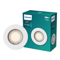 Philips Led inbouwspot | Rond | Wit | Ø 68 mm | GU10 fitting | IP20 LPH04064
