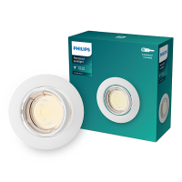 Philips Led inbouwspot | Rond | Wit | Ø 68 mm | GU10 fitting | IP20 LPH04070