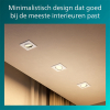 Philips Led inbouwspot | Vierkant | Wit | Ø 75 mm | GU10 fitting | IP20 | 3 stuks LPH04077 - 7