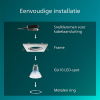 Philips Led inbouwspot | Vierkant | Wit | Ø 75 mm | GU10 fitting | IP20 LPH04076 - 5
