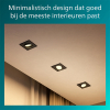 Philips Led inbouwspot | Vierkant | Zwart | Ø 75 mm | GU10 fitting | IP20 | 3 stuks LPH04073 - 7