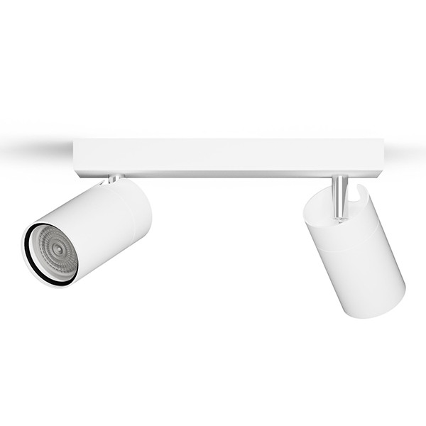 Philips Led opbouwspot | Rond | Idris | IP44 | Wit | 2x GU10 fitting LPH04820 - 10