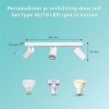 Philips Led opbouwspot | Rond | Idris | IP44 | Wit | 3x GU10 fitting LPH04821 - 3