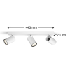 Philips Led opbouwspot | Rond | Kosipo | Wit | 3x GU10 fitting LPH04815 - 10