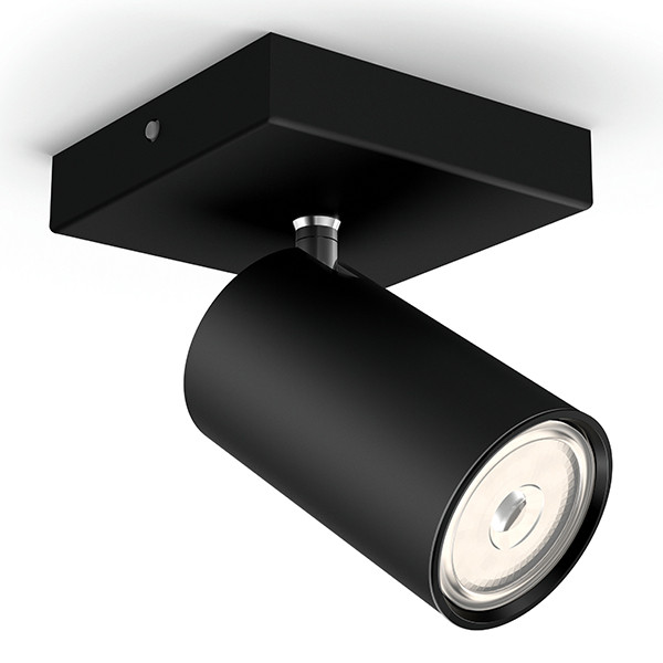 Philips Led opbouwspot | Rond | Kosipo | Zwart | 1x GU10 fitting LPH04776 - 4