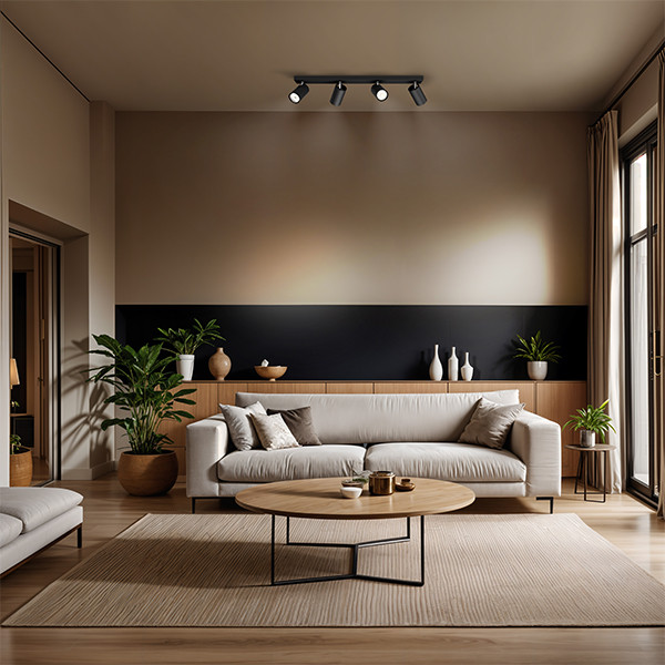 Philips Led opbouwspot | Rond | Kosipo | Zwart | 4x GU10 fitting LPH04779 - 7