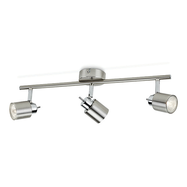 Philips Led opbouwspot | Rond | Meranti | Nikkel | 3x GU10 LPH04762 - 2