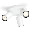 Philips Led opbouwspot | Rond | Pongee | Wit | 3x GU10 fitting LPH04772 - 4