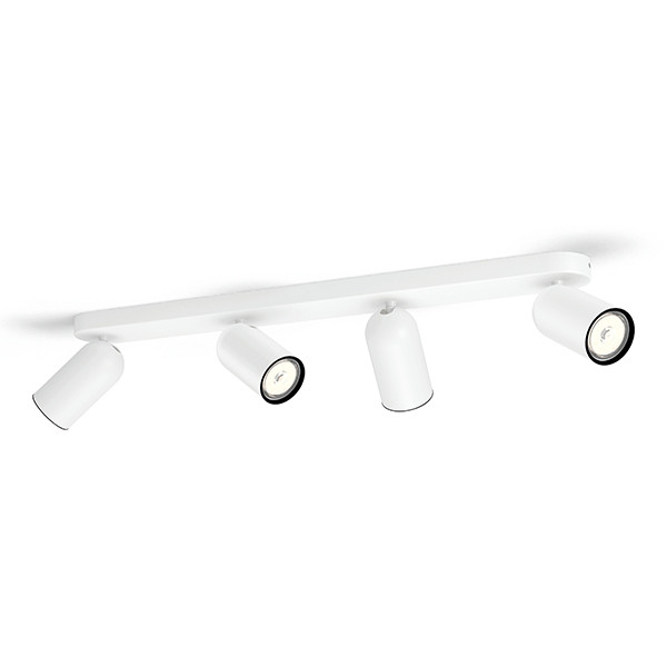Philips Led opbouwspot | Rond | Pongee | Wit | 4x GU10 fitting LPH04774 - 4