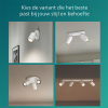Philips Led opbouwspot | Rond | Pongee | Wit | 4x GU10 fitting LPH04774 - 9