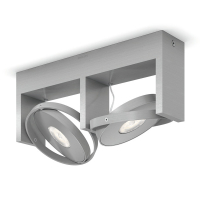 Philips Led opbouwspot | Rond | myLiving Particon | Aluminium | 2x GU10 fitting  LPH02156