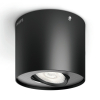 Philips Led opbouwspot | Rond | myLiving Phase | Zwart | 4.5W  LPH02164 - 1