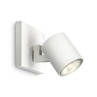 Philips Led opbouwspot | Rond | myLiving Runner | Wit | GU10 fitting  LPH02182