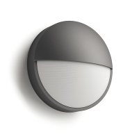 Philips MyGarden wandlamp | Capricorn | 2700K | IP44 | 6W | Antraciet  LPH01184