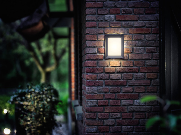 Philips MyGarden wandlamp | Karp | 2700K | IP44 | 6W | Antraciet  LPH01180 - 3