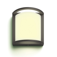 Philips MyGarden wandlamp | Samondra | 2700K | IP44 | 12W | Antraciet  LPH02231