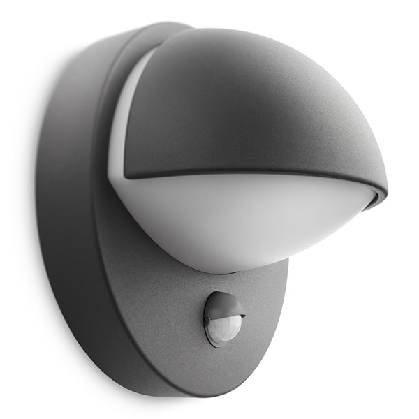 Philips MyGarden wandlamp met sensor | June | IP44 | 12W | E27 fitting | Antraciet LPH04811 - 3