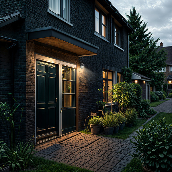 Philips MyGarden wandlamp met sensor | June | IP44 | 12W | E27 fitting | Antraciet LPH04811 - 7