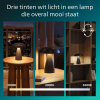 Philips Mycena LED tafellamp | 3000K | Zwart | Dimbaar | 2W LPH05067 - 5